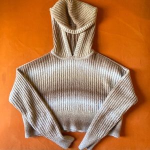Offline by Aerie Cropped Pullover Hoodie (XXS)